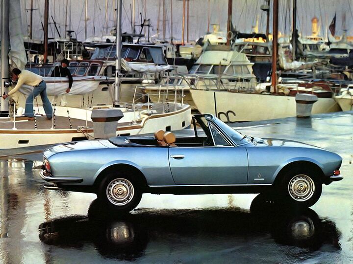 rare rides luxurious and stylish a peugeot 504 cabriolet from 1975