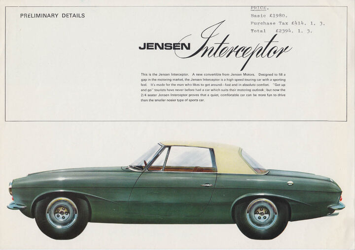 rare rides the 1965 jensen p66 that was never produced