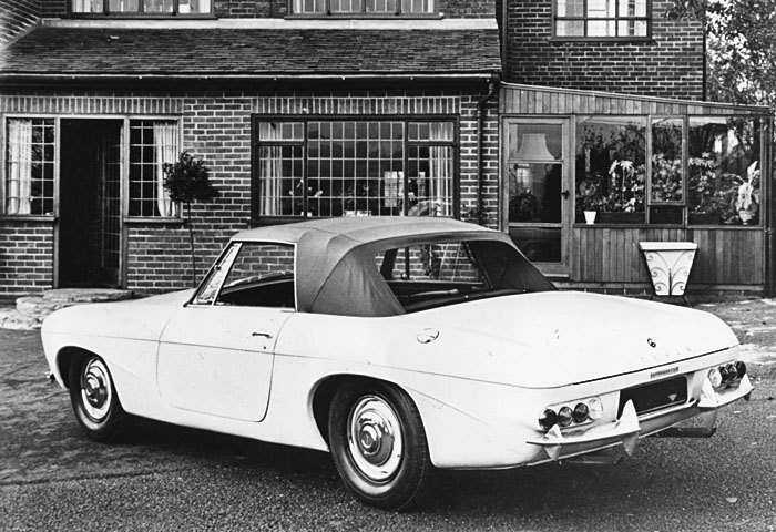 rare rides the 1965 jensen p66 that was never produced