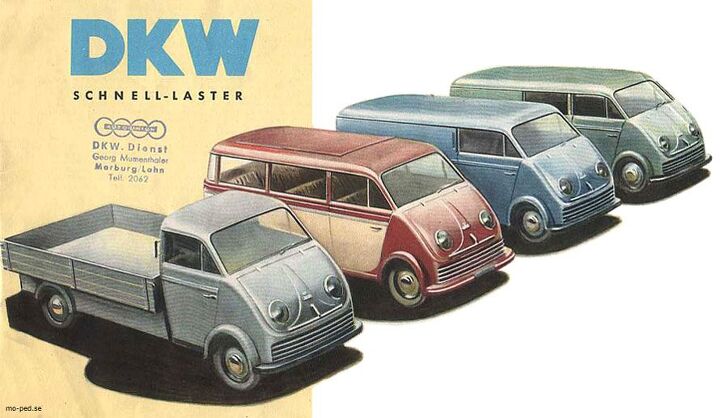 Rare Rides: A 1956 DKW Schnellaster, Very Old Van Time