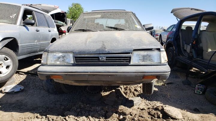 junkyard find 1987 subaru gl 10 turbo 4wd wagon