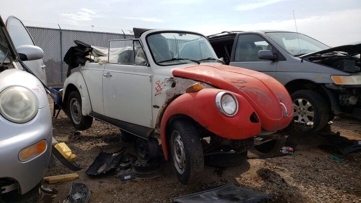 junkyard find 1978 volkswagen beetle convertible