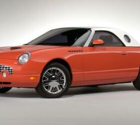 rare rides the 2003 ford thunderbird that s pink and 007 approved