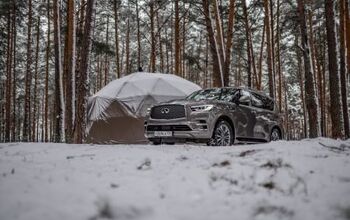 Infiniti QX80 Goes Glamping in Russia