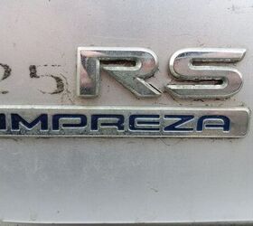 junkyard find 2002 subaru impreza 2 5 rs sedan
