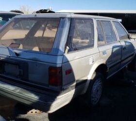 junkyard find 1986 nissan maxima wagon