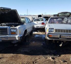 junkyard find 1979 dodge colt with twin stick transmission