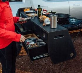 rivian s retractable camp kitchen costs 5 000