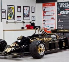 Rare Rides: The 1981 Lotus 87 Formula One Car, in Black Gold
