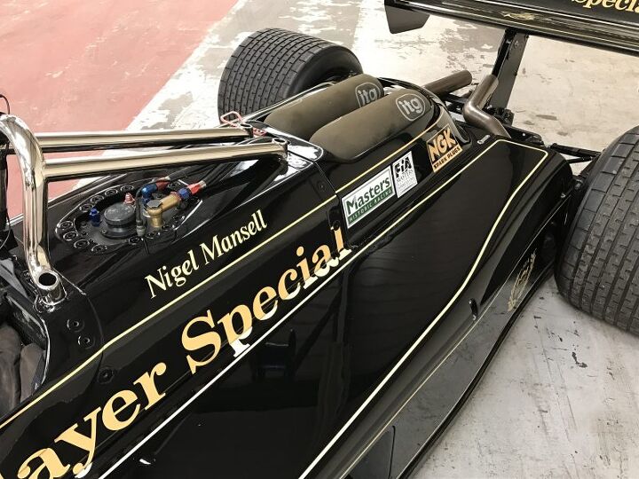 rare rides the 1981 lotus 87 formula one car in black gold