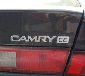 junkyard find 1997 toyota camry ce with 5 speed manual transmission