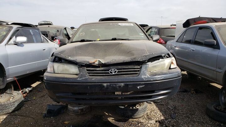 junkyard find 1997 toyota camry ce with 5 speed manual transmission