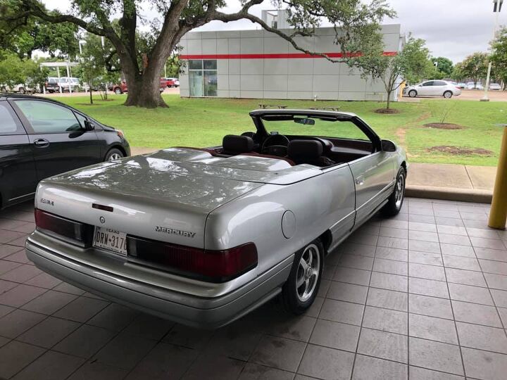 rare rides the singular 1989 mercury sable convertible