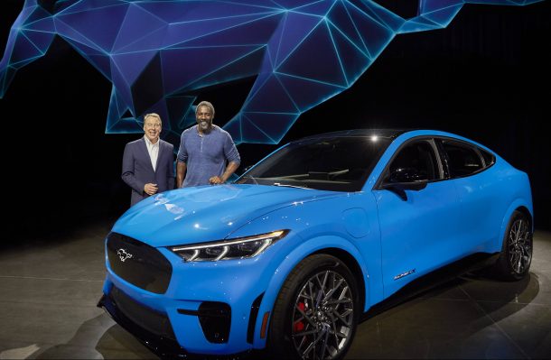 red and blue ford considers building mach e in china too