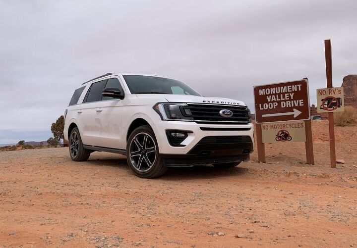monument valley and sedona in a 2019 ford expedition