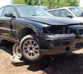 junkyard find 2005 volvo s60 with five speed manual transmission