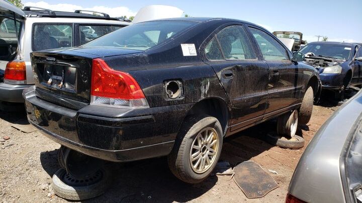 junkyard find 2005 volvo s60 with five speed manual transmission