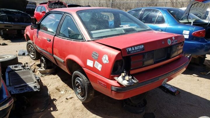 junkyard find 1988 chevrolet cavalier coupe