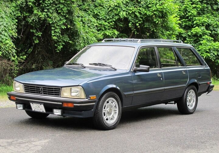 rare rides a 1986 peugeot 505 wagon french and turbocharged