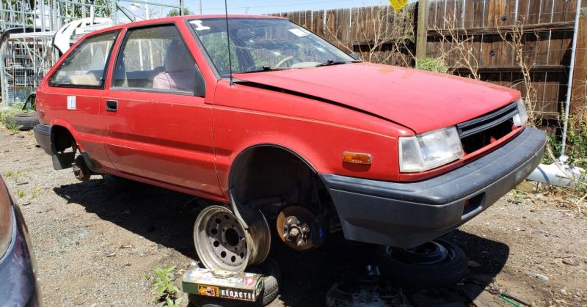 Junkyard Find 1987 Hyundai Excel 3Door Hatchback The Truth About Cars