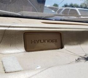 junkyard find 1987 hyundai excel 3 door hatchback