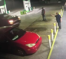 Florida Gas Station Video Shows Pickup Driver Snapping, Attempting to Run Down Clerk