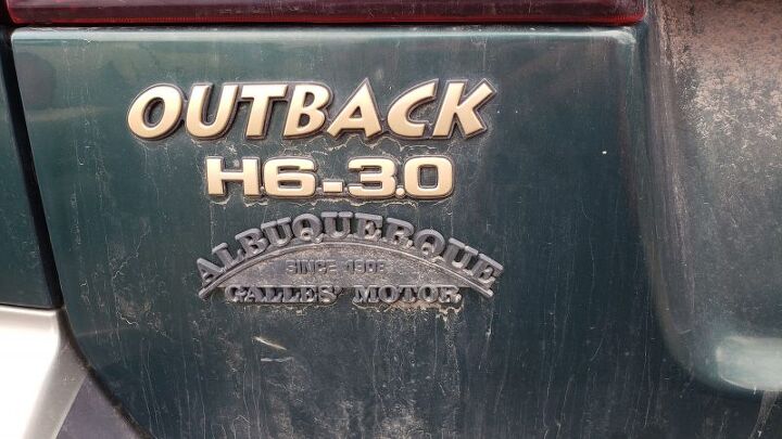 junkyard find 2001 subaru legacy outback vdc wagon