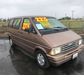 rare rides the 1994 ford aerostar better in brown