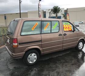 rare rides the 1994 ford aerostar better in brown