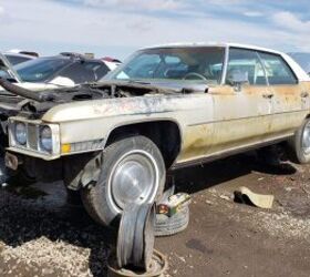 junkyard find 1973 cadillac sedan deville