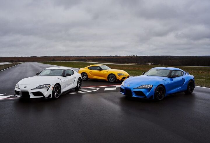 2021 toyota supra japan sends four cylinder model to america beefs up straight six