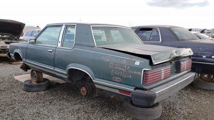 junkyard find 1982 mercury cougar gs two door sedan