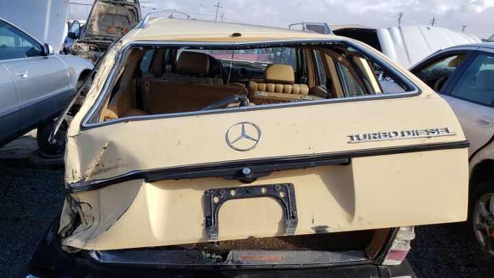 junkyard find 1981 mercedes benz 300td wagon