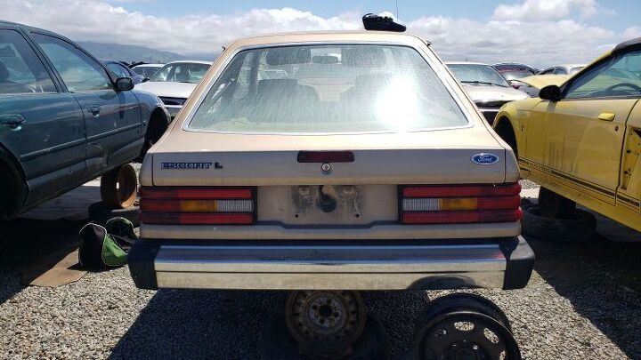 junkyard find 1986 ford escort l