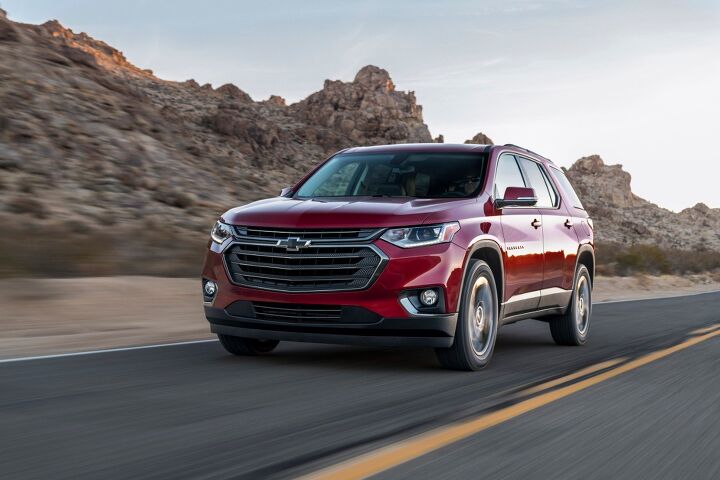 chevrolet traverse update huge crossover ditches small engine