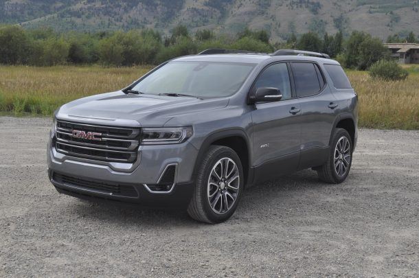 2020 gmc acadia first drive another at4 joins the lineup