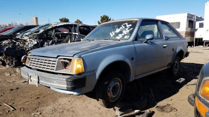 junkyard find 1981 ford escort l liftback coupe