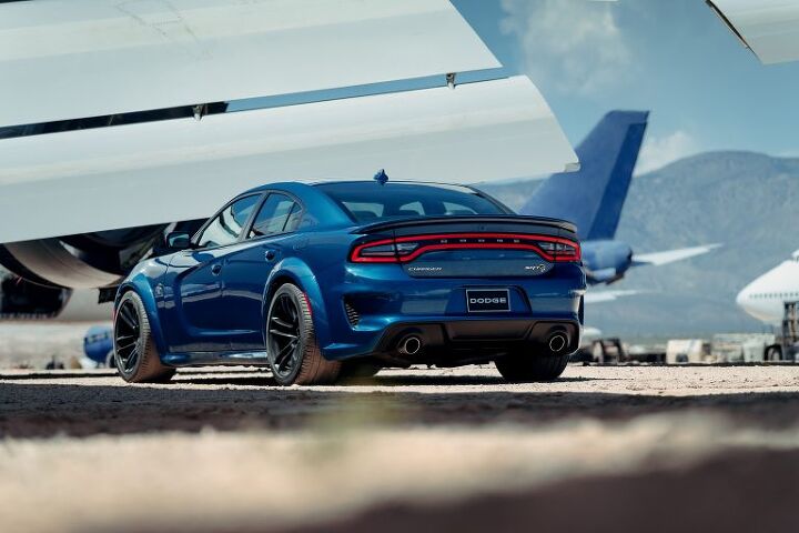 widebody package adds maximum muscle to 2020 charger srt hellcat scat pack