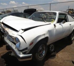 junkyard find 1972 chevrolet vega hatchback coupe