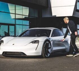 2020 porsche taycan timidly teased via new design sketches