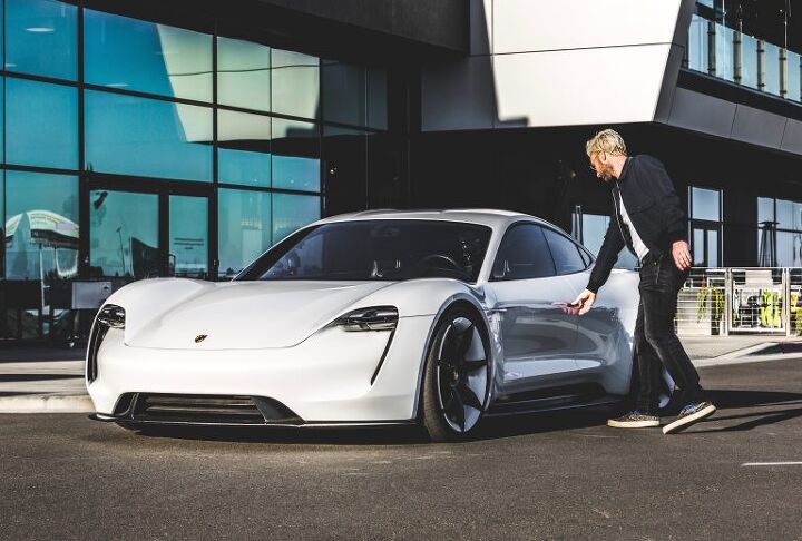 2020 porsche taycan timidly teased via new design sketches