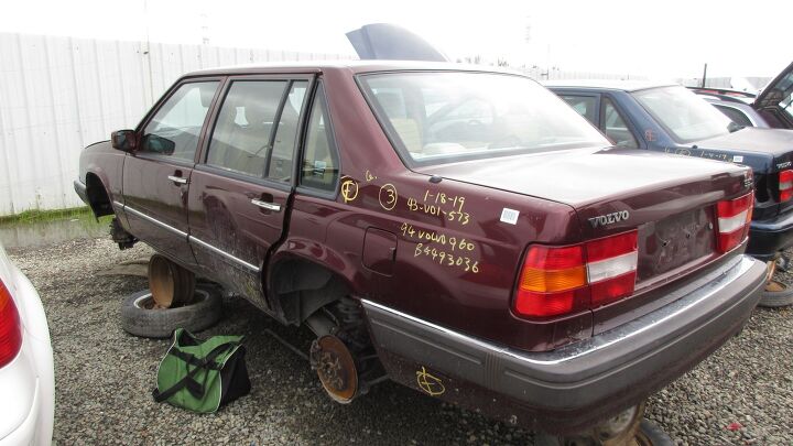junkyard find 1994 volvo 960 sedan