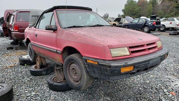 junkyard find 1991 dodge shadow convertible