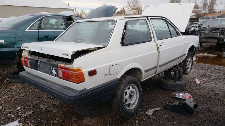 junkyard find 1987 volkswagen fox