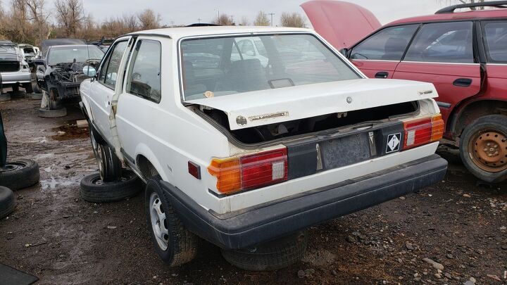 junkyard find 1987 volkswagen fox