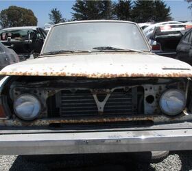 junkyard find 1978 subaru dl sedan