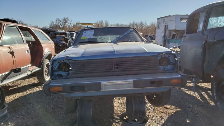 junkyard find 1980 datsun 310 coupe