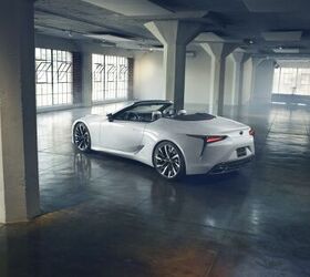 Lexus' LC Convertible 'Concept' Is More Like a Halo in Waiting