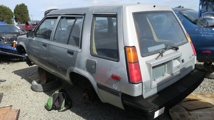 junkyard find 1986 toyota tercel wagon