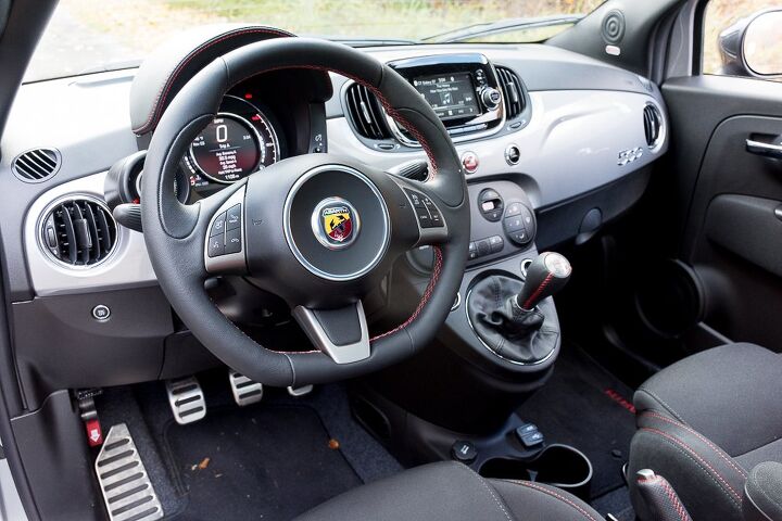 2018 Fiat 500 Abarth Review Clinging